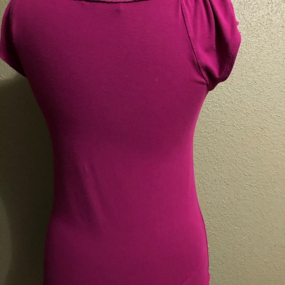 Cranberry Antonio Melani Shirt Cap Sleeve - Picture 3 of 5